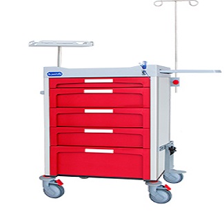 Emergency Crash Cart Trolley