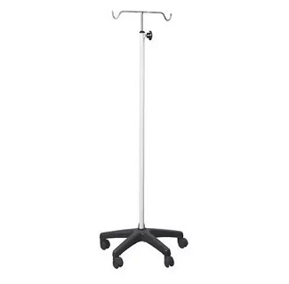 IV Rod With Castor Base