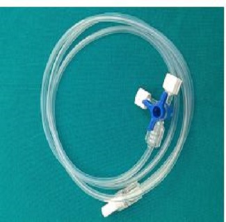 Extension Line With 3 Way Stop Cock